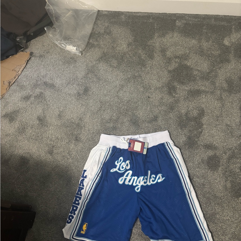 Just Don Blue Basketball Shorts